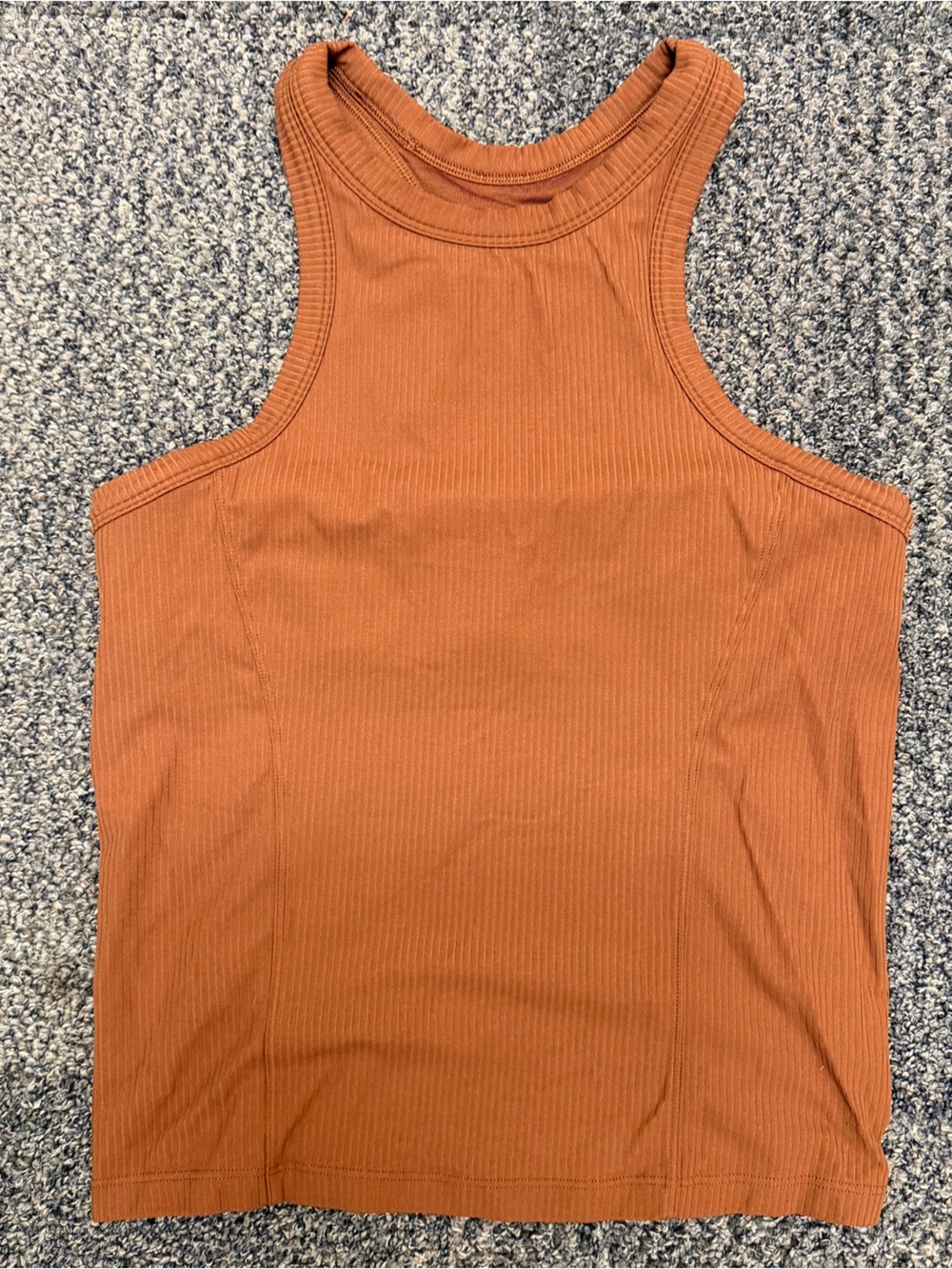 Lululemon size 8 ribbed racer back tank
